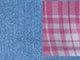 Light Stonewash Sanded Plaid