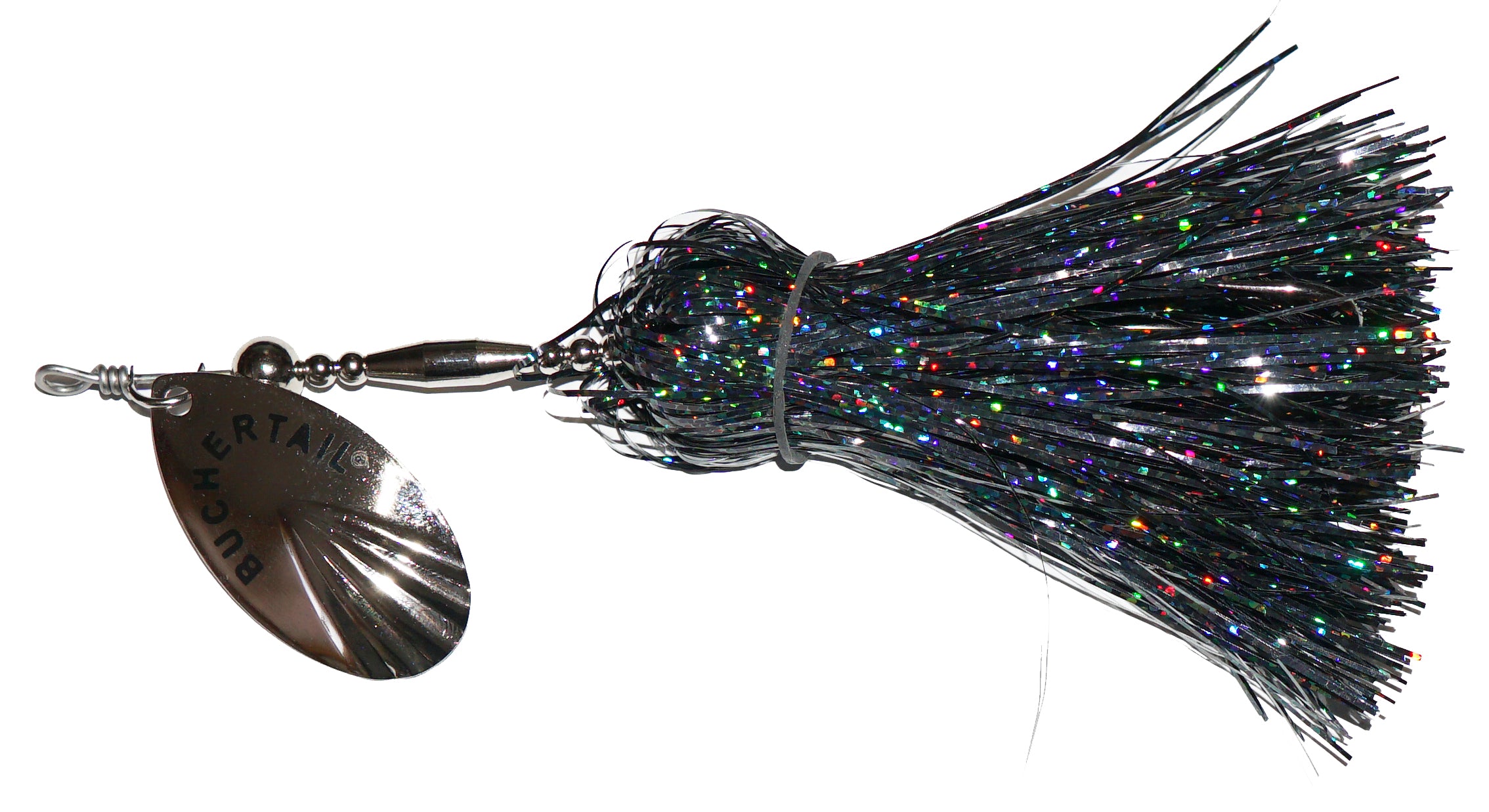 Buchertail 501 Tinsel Bucktail - Premium Fishing Lure for Bass, Trout & Walleye - Perfect for Freshwater & Saltwater Fishing