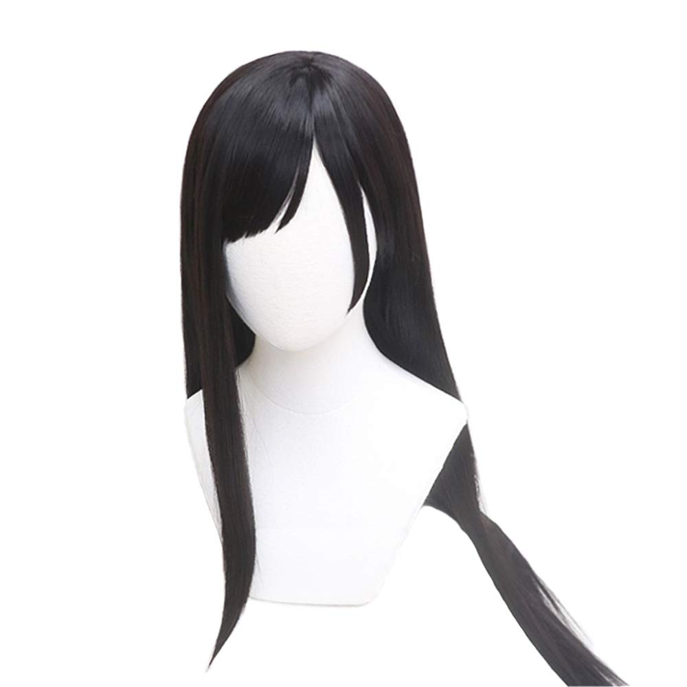 Tifa Lockhart Cosplay Wig - FF7 Remake Anime Costume Wig for Women - Perfect for Halloween, Cosplay Events & Anime Conventions
