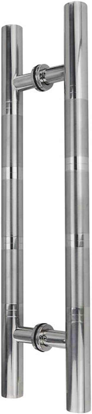 MIQXUAN Push and Pull Shower Door Handle Set - Stainless Steel Glass Door Knobs for Bathroom & Shower Enclosures (Internal/External Use) - Perfect for Modern Bathrooms, Spa Showers and Home Renovations