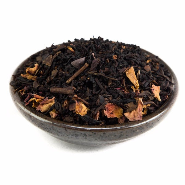 Premium Valentine's Day Black Tea Gift Set - Organic Loose Leaf Tea for Romantic Evenings & Special Occasions - Perfect for Couples, Anniversaries & Date Nights