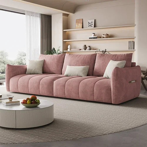 Luxury Designer Sectional Sofa Set - Modern Living Room Furniture for Home & Office - Perfect for Relaxing, Entertaining & Stylish Decor