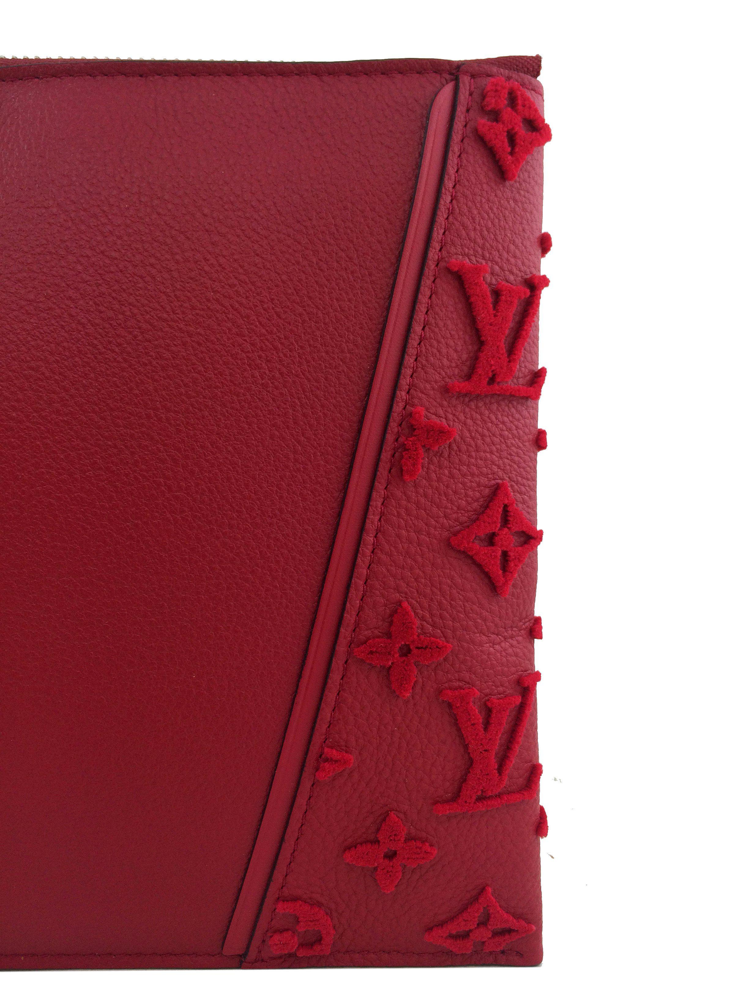 Authentic Louis Vuitton Monogram Veau Cachemire Women's Pochette Crossbody Bag - Perfect for Date Night & Evening Events