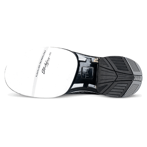 KR Strikeforce TPC The Gladiator Black/Stone High Performance Right Hand Bowling Shoes for Men - Perfect for League Play & Tournament Bowling