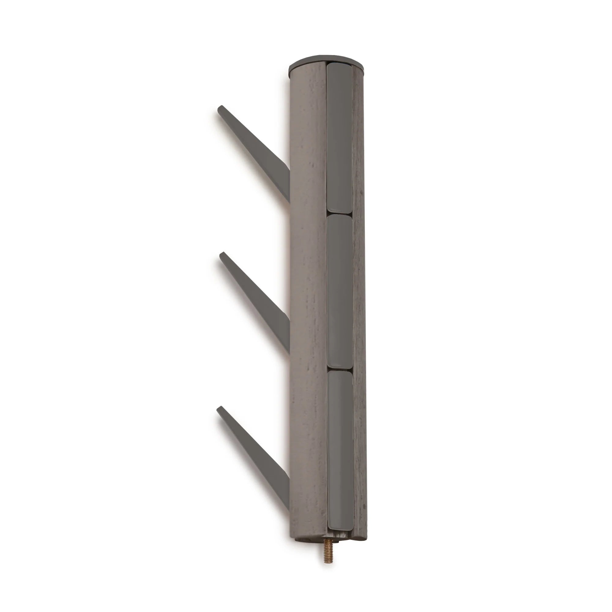 Vintage Grey Flapper Coat Rack - Wall Mounted Entryway Hanger for Hats, Scarves & Jackets | Perfect for Hallway, Bedroom & Mudroom Organization