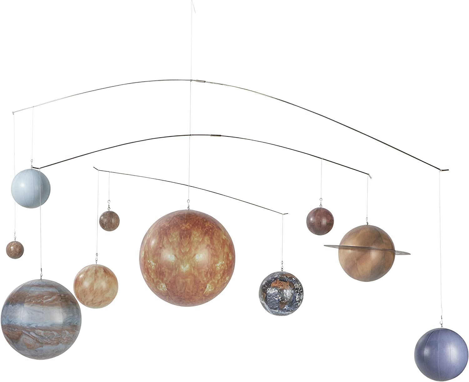 Authentic Models Solar System Mobile - Educational Planets Model for Kids & Adults | Multicolor Space Decor for Nursery, Classroom & Home | Large Astronomy & Science Decor | Easy to Hang & Assemble | Perfect for Learning, Gifts & Room Decoration