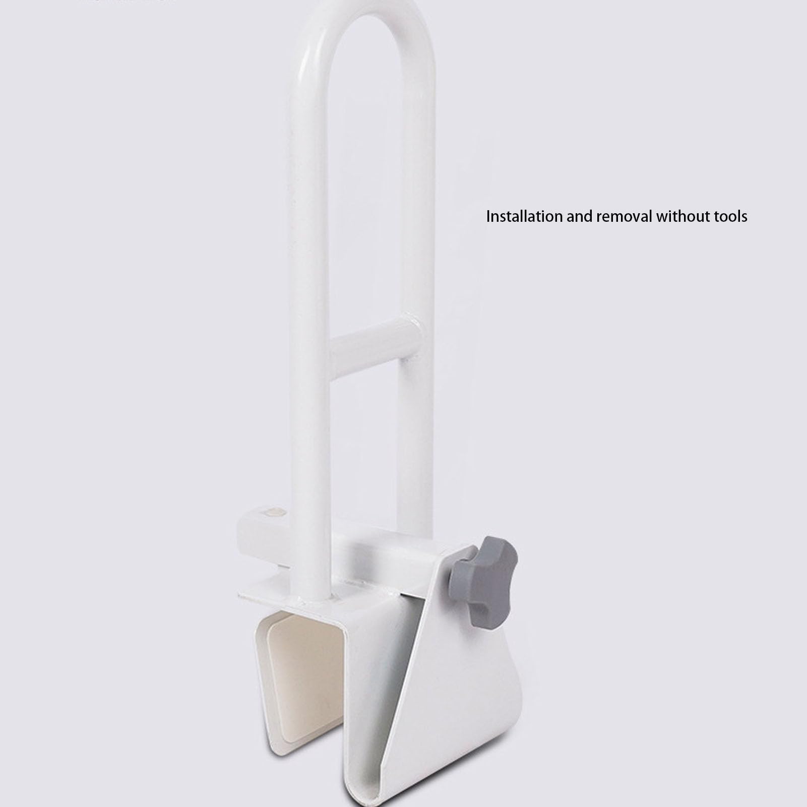 Adjustable Bathtub Safety Rail - Medical Grab Bar Handle with Clamp for Seniors & Elderly - No Drill Installation for Secure Bathing - Ideal for Shower, Bathtub & Bathroom Safety Support