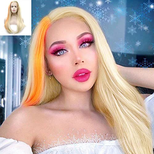 613 Blonde Highlight Orange Wig