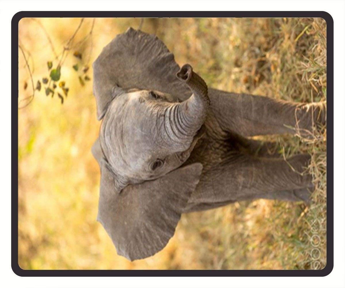 Cute Baby Elephant Gaming Mouse Pad - Non-Slip Rubber Base, Large Extended Mouse Mat for PC, Laptop, Office & Home Use - Perfect for Gamers, Work & Study