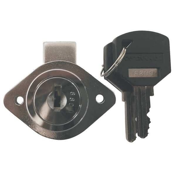 7/8 Inch Disc Tumbler Deadbolt Lock - High Security Door Lock for Home, Office & Commercial Use - Heavy Duty Cylinder Lock for Entry Doors, Garage & Storage Units