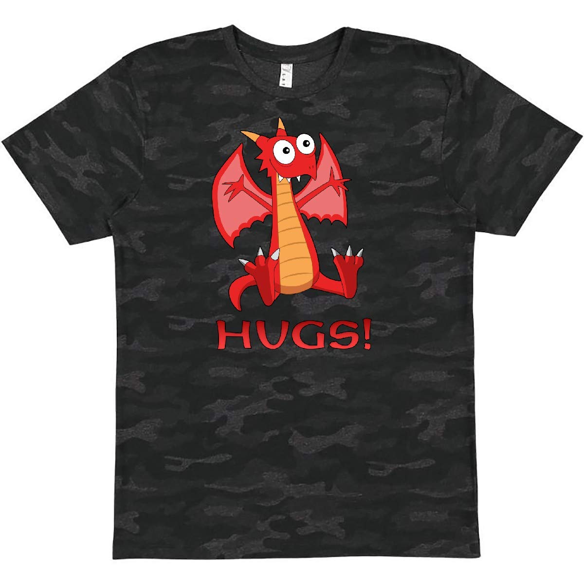 Inktastic Dragon Hugs T-Shirt - Fun Graphic Tee for Kids