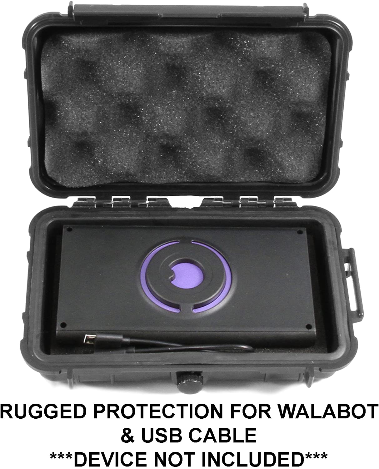 CASEMATIX Rugged Waterproof Case for Walabot DIY in Wall Imager & Cables - Shockproof Protective Storage | Perfect for Construction, Home Renovation & DIY Projects