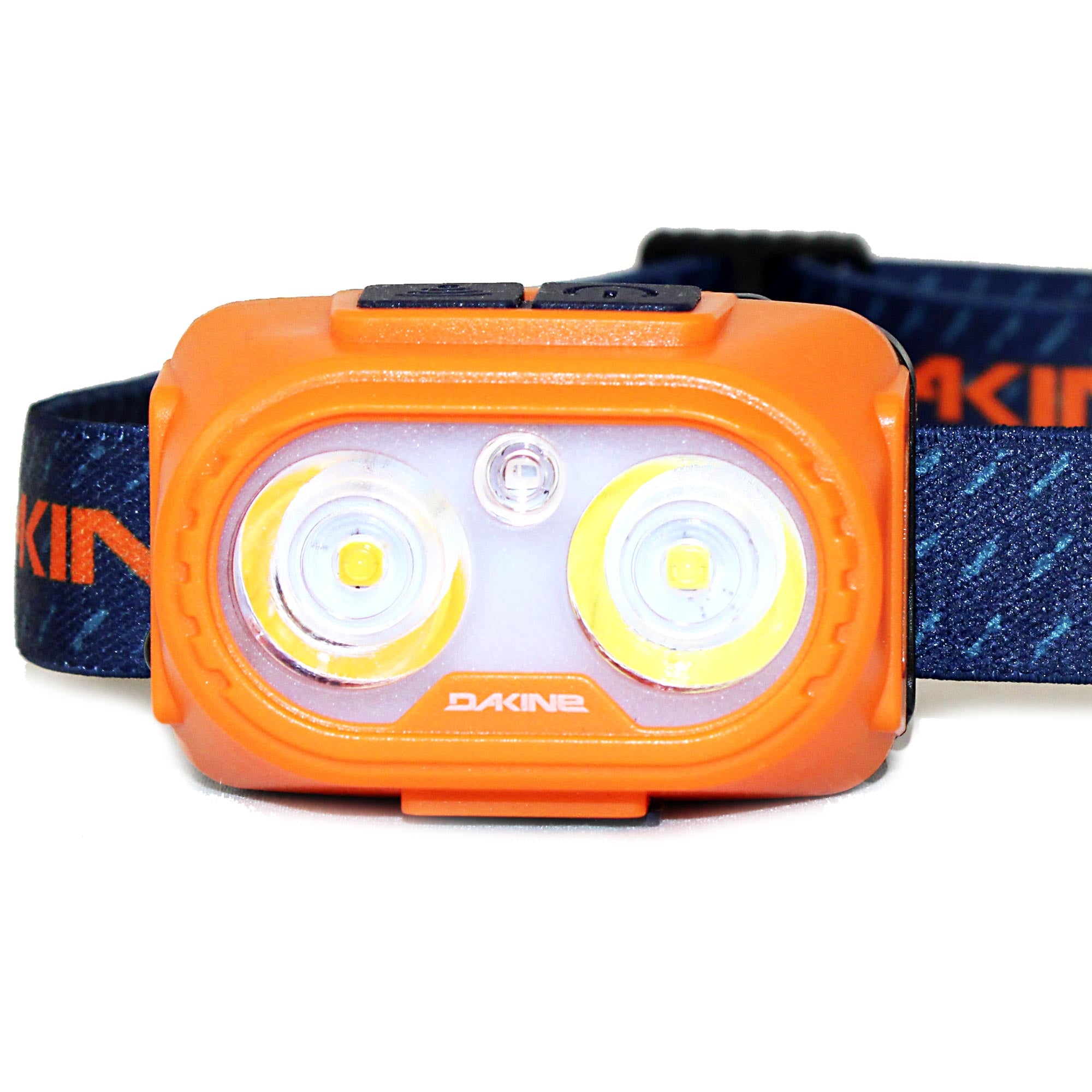 200 Lumens Spotter Headlamp - Bright LED Headlight with Adjustable Strap for Camping, Hiking, Running & Outdoor Adventures (Vibrant Orange)