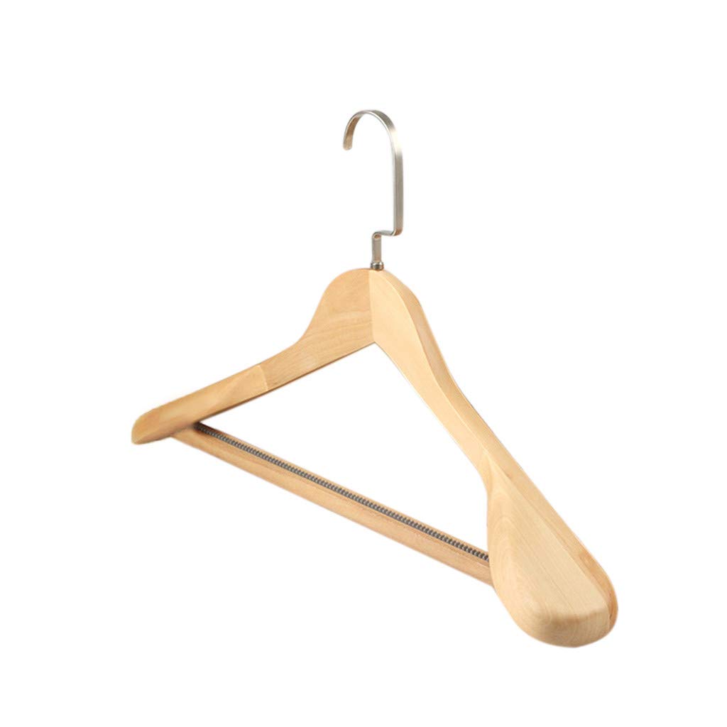 Premium Solid Wood Hangers - Wide Shoulder Wooden Clothes Hangers for Suits, Coats & Dresses | Heavy Duty Garment Organizer for Closet & Wardrobe Storage | Perfect for Home, Office & Travel Use