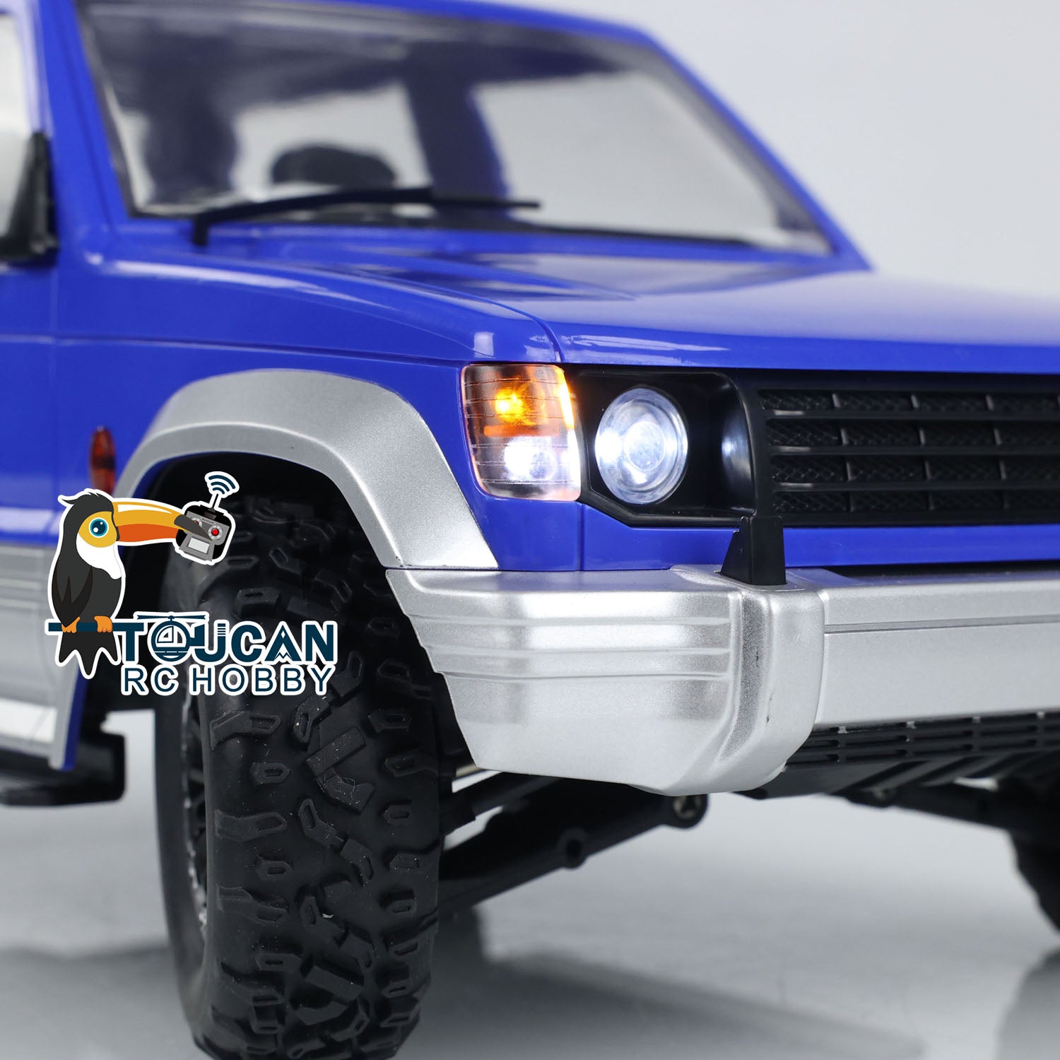 1/14 Scale 4WD V25 4x4 RC Crawler Car - Wireless Remote Control Off-Road Vehicle with LED Lights (US Stock) - Perfect for Rock Crawling, Trail Adventures & Backyard Racing