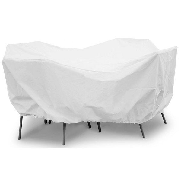 Round/Square Waterproof Dining Table Set Cover - Outdoor/Indoor Patio Furniture Protector for All Weather Use