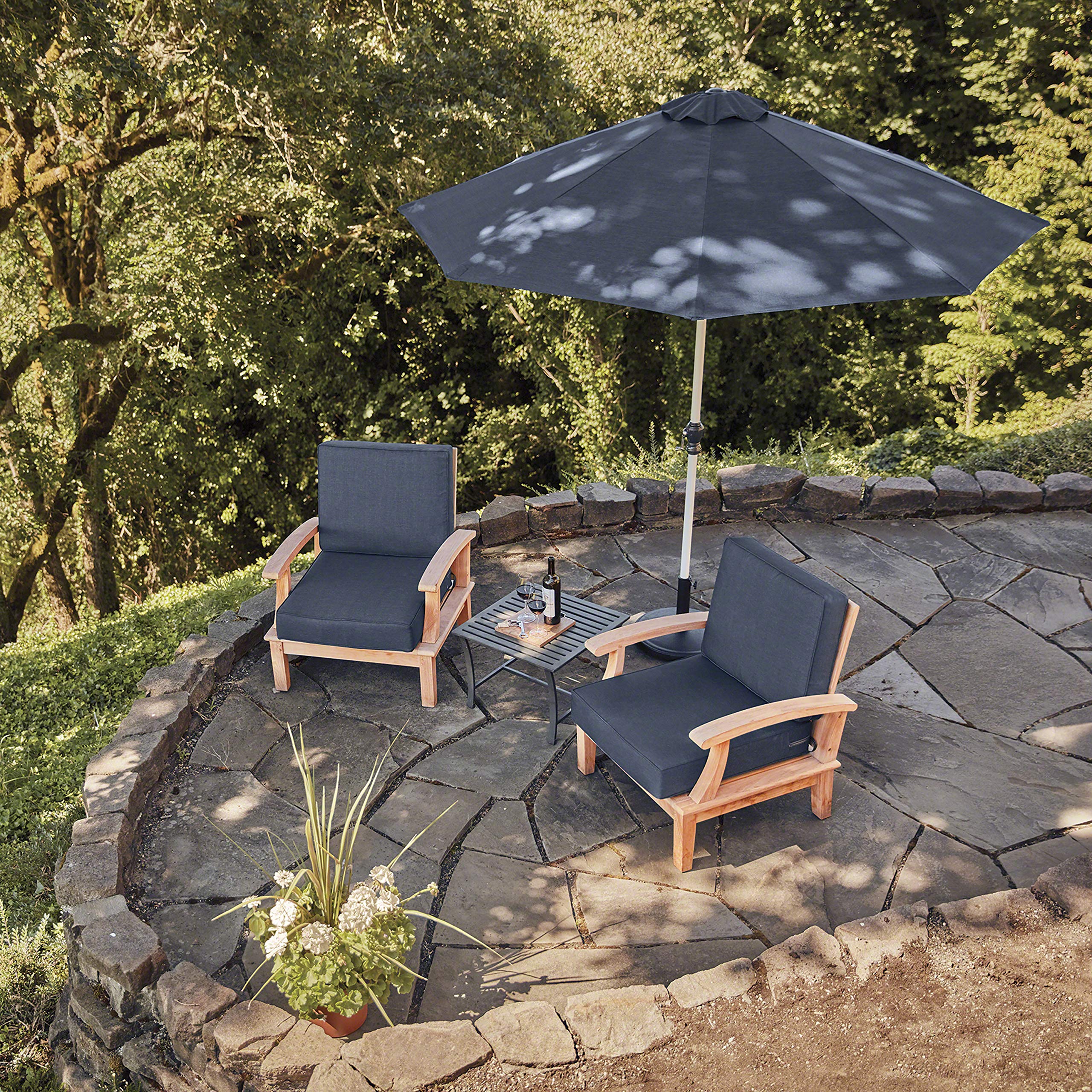 Patio Lounge Chair Pillow - 21x15x4 Inch Foam Cushion for Outdoor Relaxation