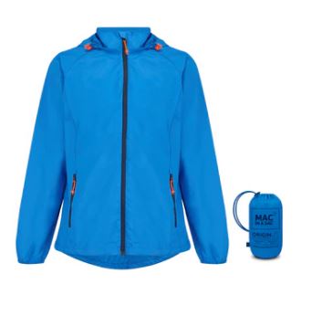 Mac In A Sac Unisex Packable Waterproof Jacket - Lightweight Raincoat for Hiking, Travel & Outdoor Activities