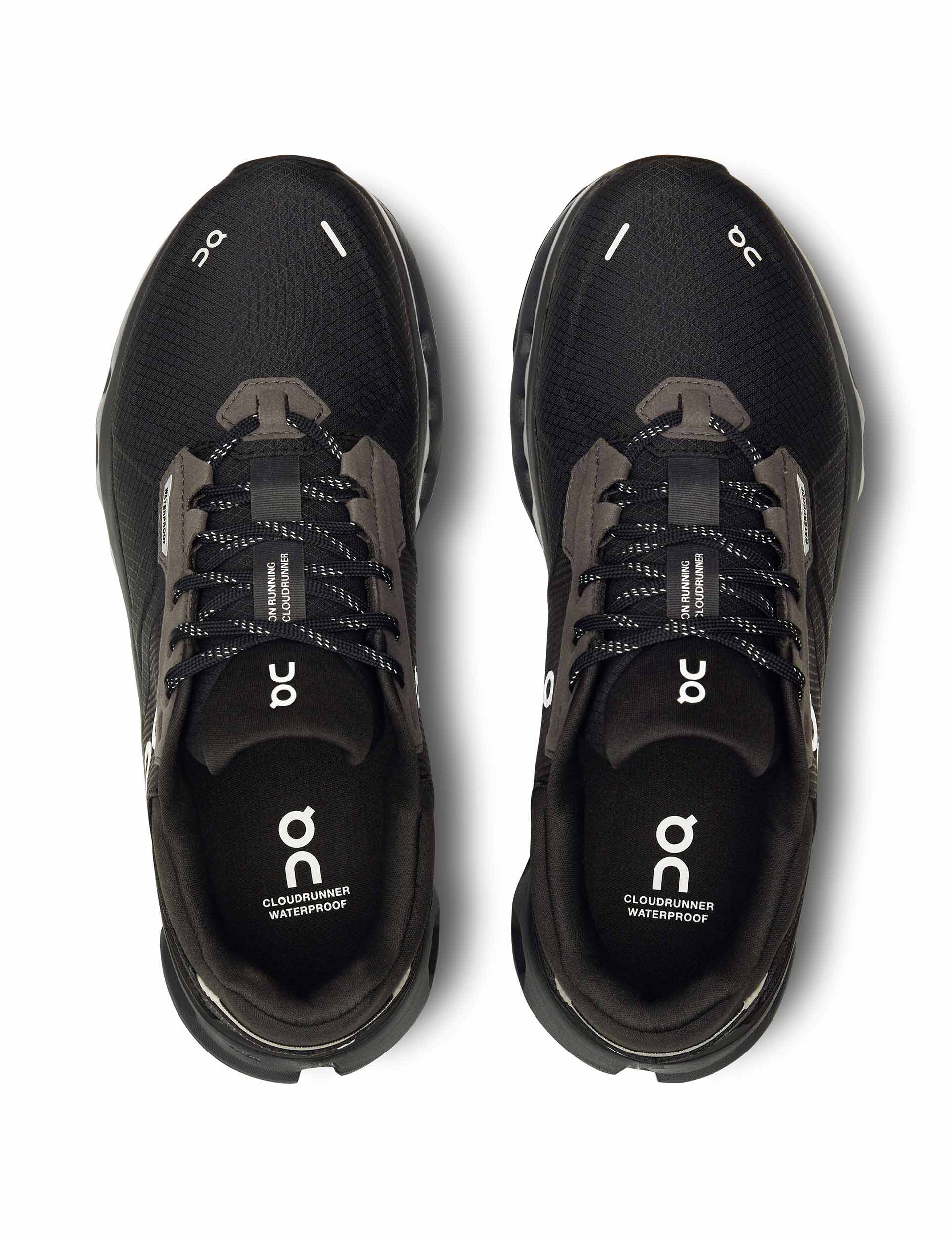 Cloudrunner 2 Waterproof Running Shoes with Magnetic Closure - Black | Trail Running & Outdoor Hiking Footwear for Men & Women