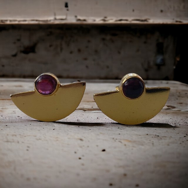 Amara Earrings for Women - Elegant Gold Hoop Earrings for Everyday Wear | Perfect for Parties, Weddings & Office