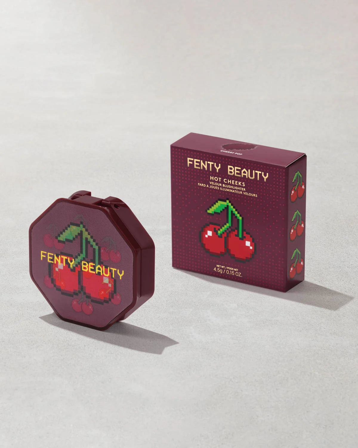 Fenty Beauty Hot Cheeks Velour Blushlighter - Soft Matte Blush & Highlighter Duo for a Natural Flush | Perfect for Daytime Glow & Nighttime Makeup Looks