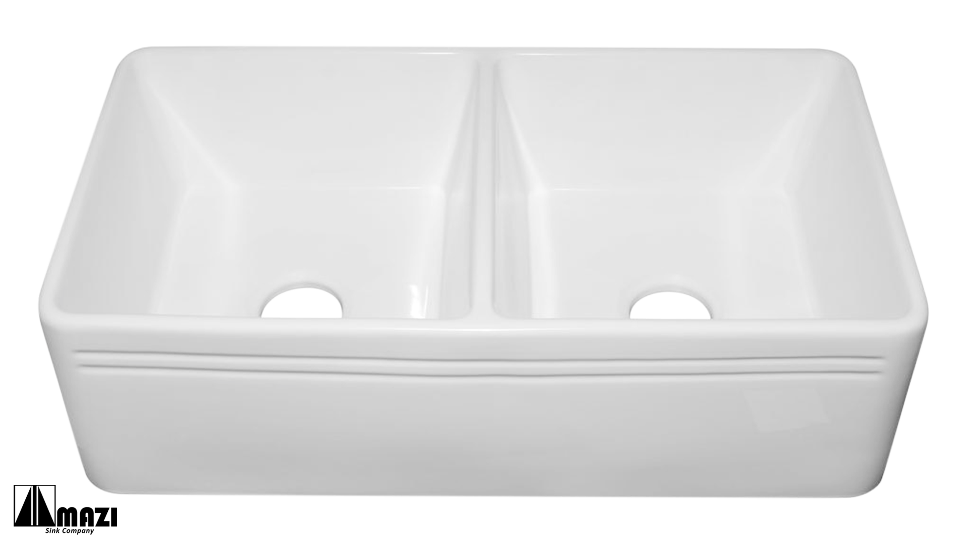 Premium Ceramic Farmhouse Kitchen Sink - 33 Inch White Apron Front Sink for Rustic & Modern Kitchens | Durable Porcelain Sink for Cooking, Baking & Entertaining
