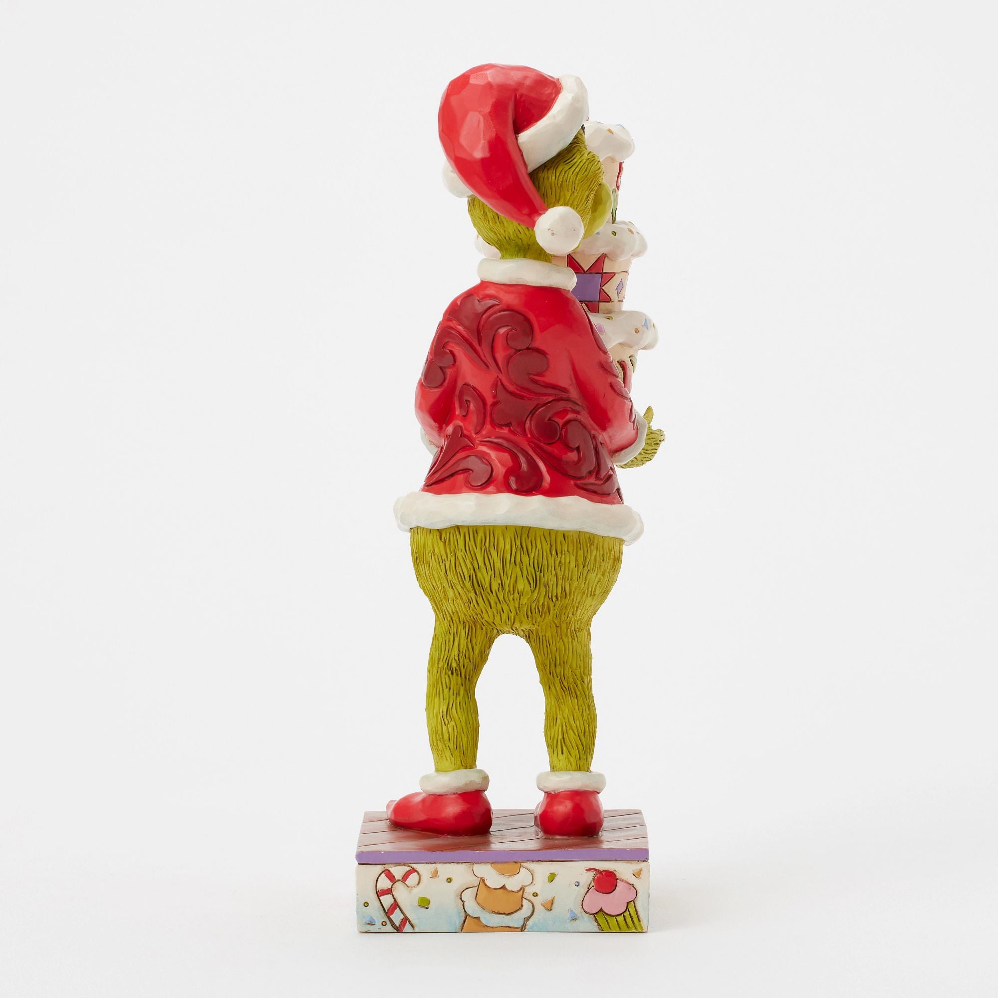 Grinch Christmas Cake Topper - Festive Holiday Baking Decor for Cakes, Cupcakes & Desserts - Perfect for Christmas Parties & Family Gatherings