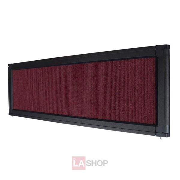 TheLAShop Burgundy Tabletop Folding Panel Display Board - Perfect for Trade Shows, Exhibitions, and Retail Store Promotions