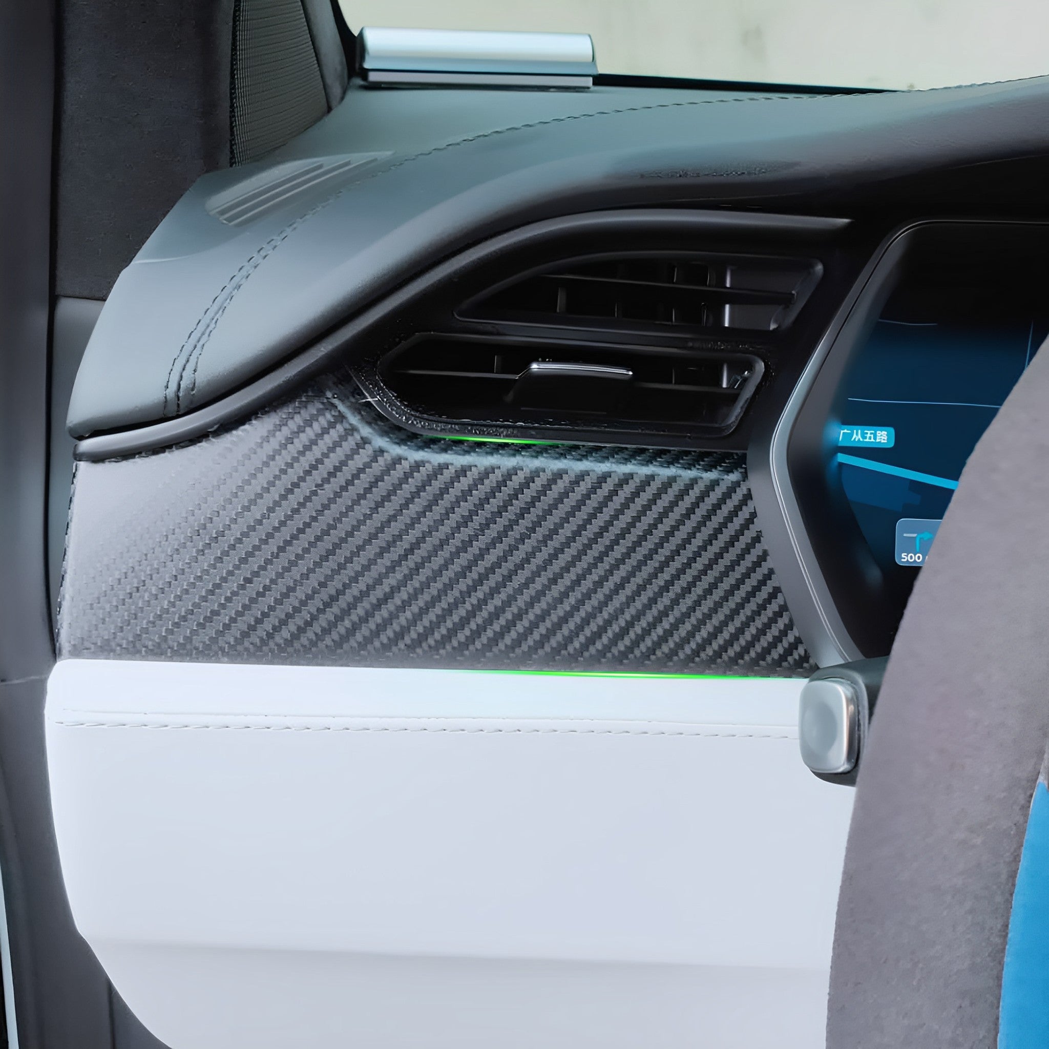 Premium Real Carbon Fiber Dashboard Cover for Tesla Model S/X (2012-2020) | Pre-Refresh Interior Upgrade | Lightweight & Durable Car Accessory for Enhanced Luxury & Style | Perfect for Daily Commute & Road Trips