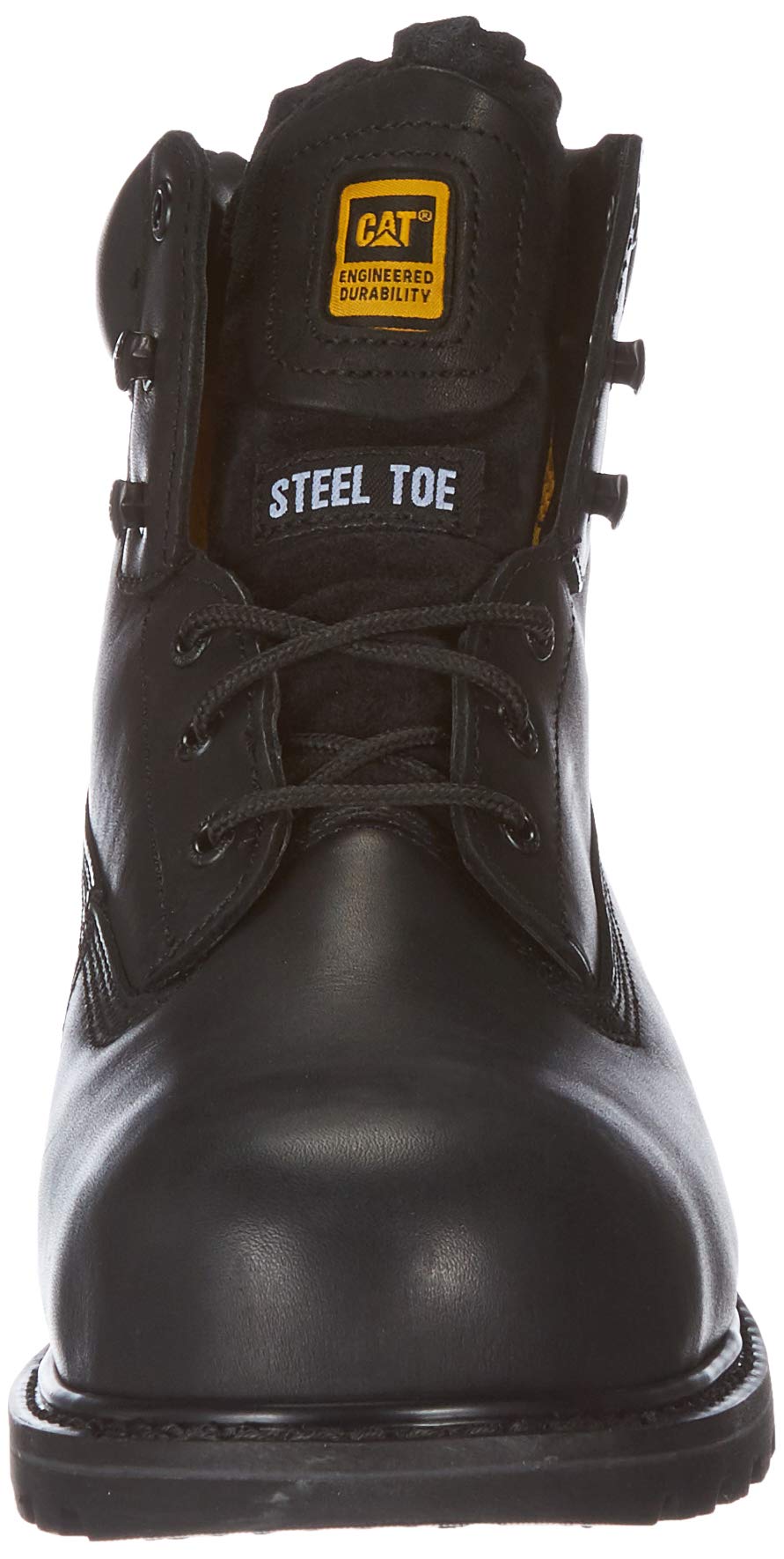 Caterpillar Men's Safety Work Boots - Steel Toe, Slip Resistant, Ankle Support for Construction & Industrial Use