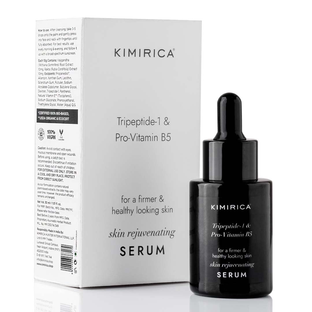 Intense Revitalizing & Hydrating Serum - Reduces Pigmentation, Moisturizes with Vitamin B5 (30ml) | Brightening Facial Treatment for Dull Skin & Dark Spots | Perfect for Daily Skincare Routine & Night Repair
