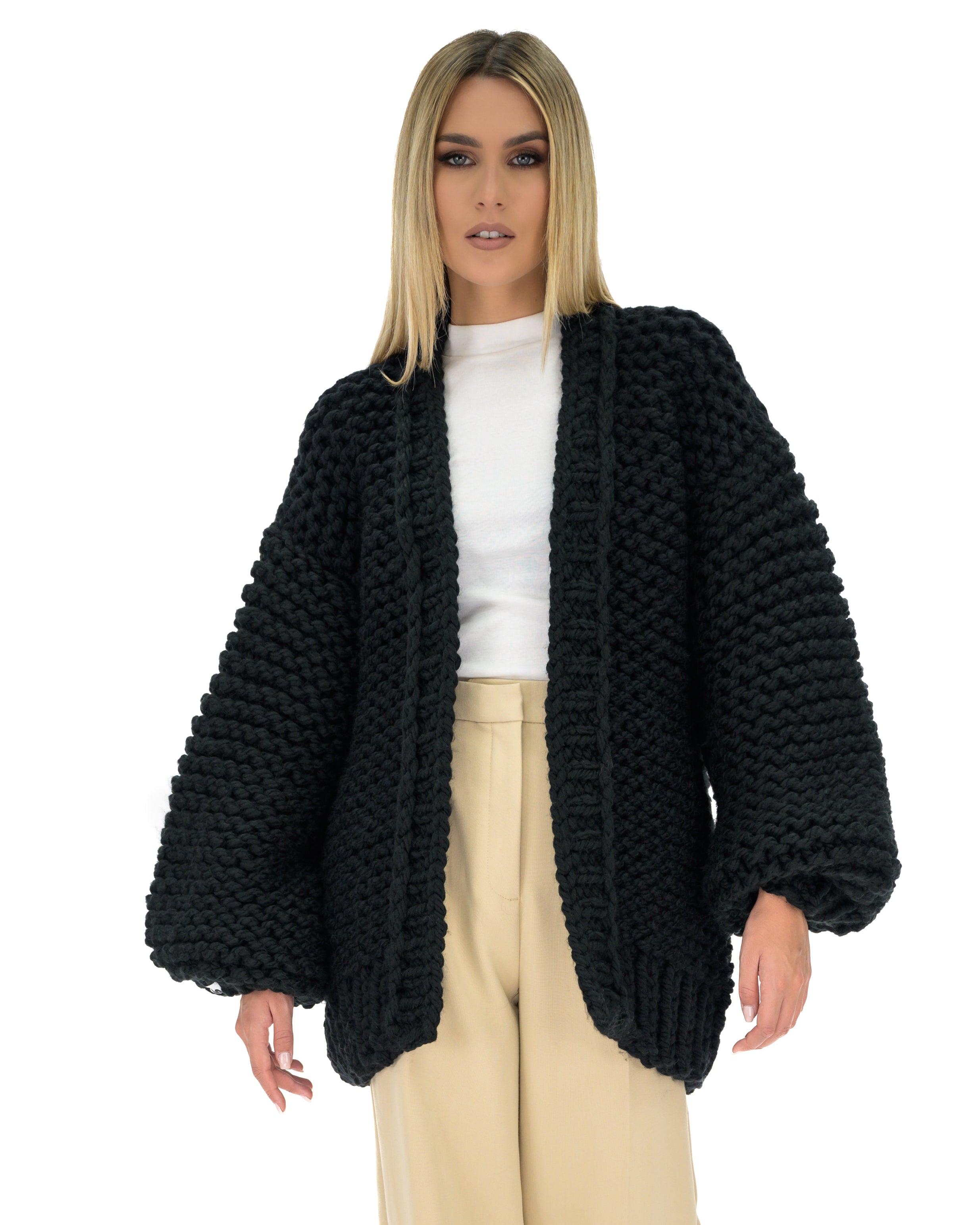 Classic Chunky Cardigan for Women - Soft Oversized Knit Sweater | Cozy Winter Fashion, Fall Layering & Casual Outfit Essential
