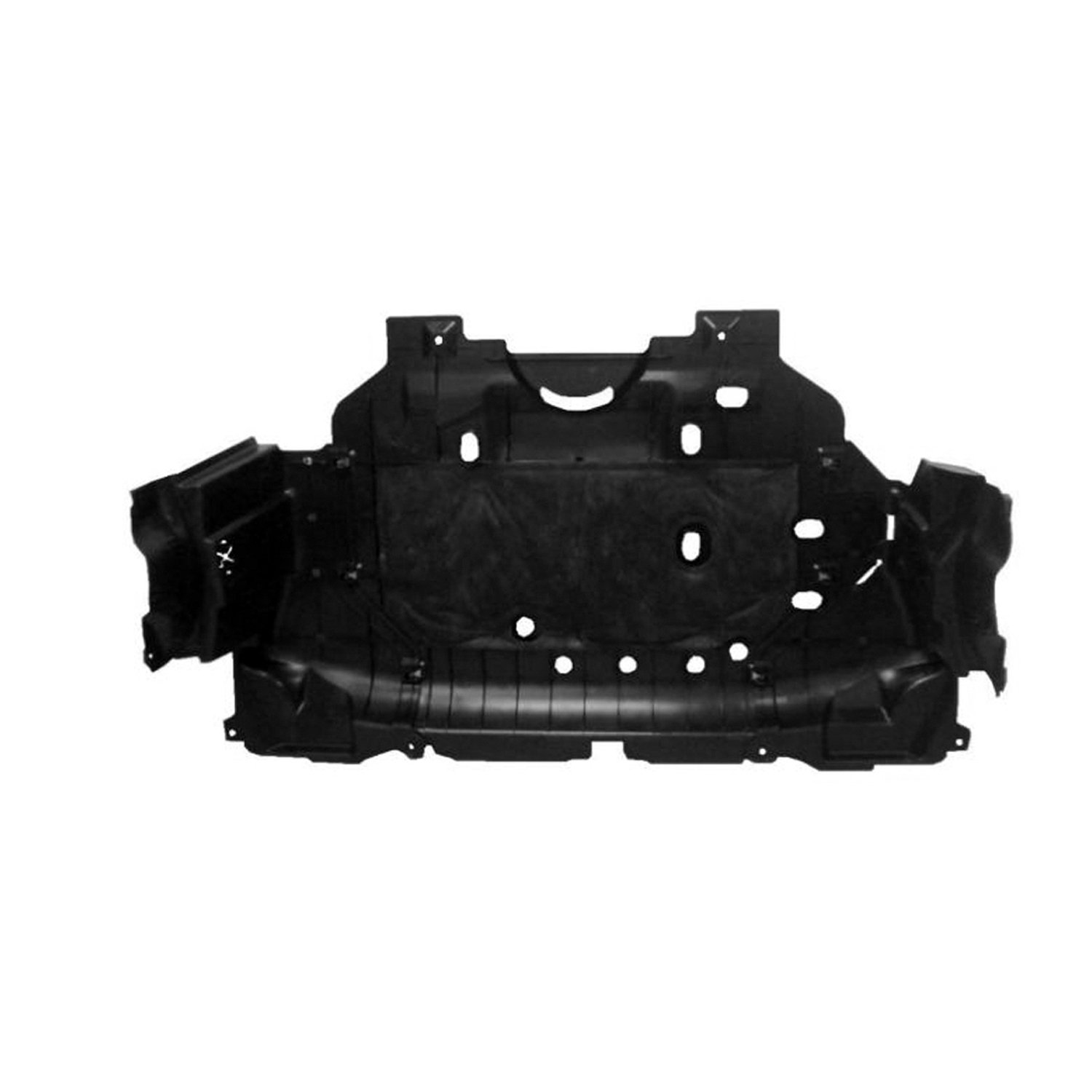 OE Replacement Undercar Shield for Honda Fit 2007-2020 - Durable Skid Plate Underbody Protection - Perfect for Off-Roading, Winter Driving & Road Debris Protection