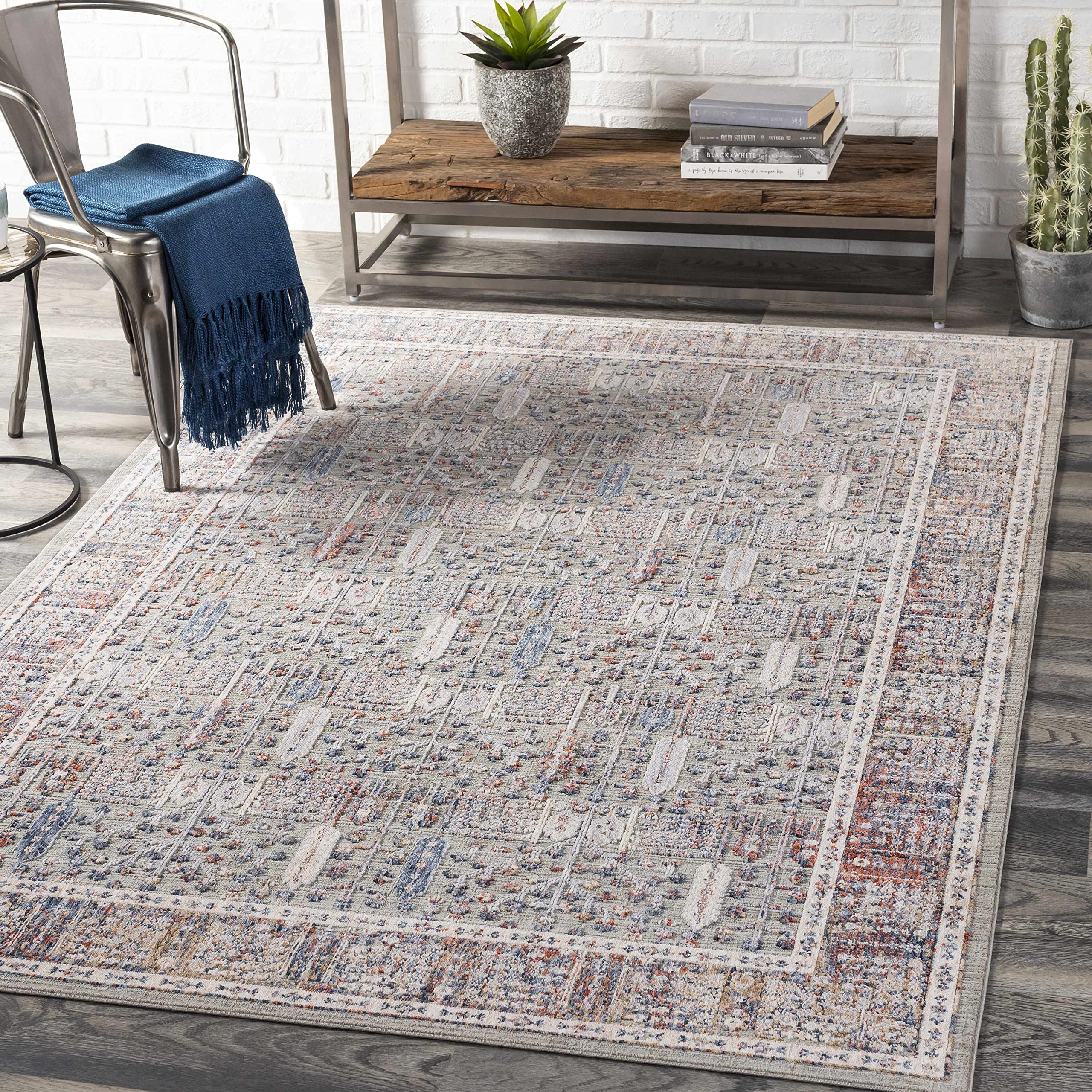 Hauteloom Balmullo Soft Plush Area Rug for Living Room & Bedroom - 7'10