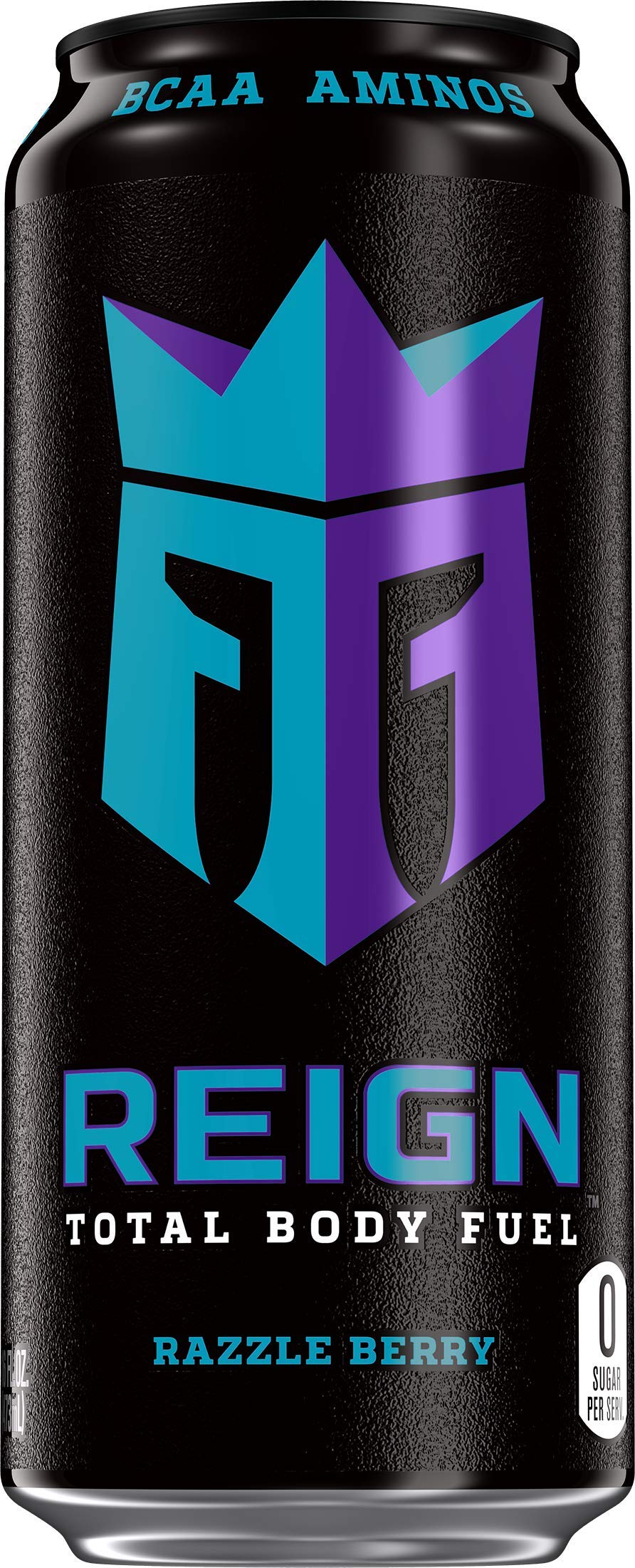 Reign Total Body Fuel Razzle Berry Energy Drink - 16oz (Pack of 12) | Electrolyte-Rich Fitness & Performance Beverage for Workouts, Sports & Active Lifestyle | Delicious Berry Flavor