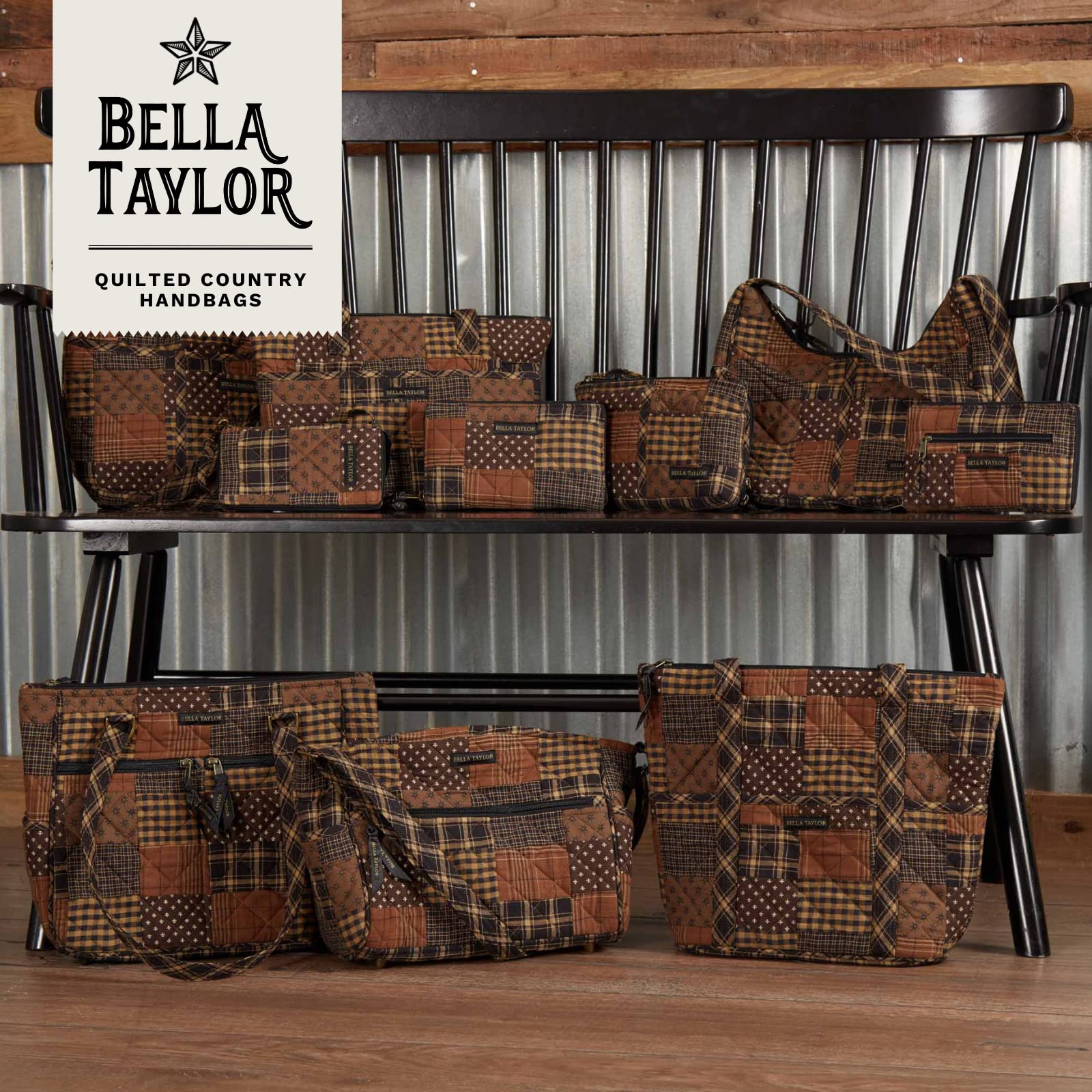 Bella Taylor Claire Crossbody Shoulder Bag for Women - Stylish Multi-Compartment Purse with Adjustable Strap, Perfect for Work, Travel & Everyday Use