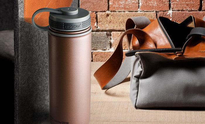 Asobu Alpine Flask - Insulated Stainless Steel Water Bottle for Hiking, Camping & Outdoor Adventures - Leakproof & Durable Travel Companion