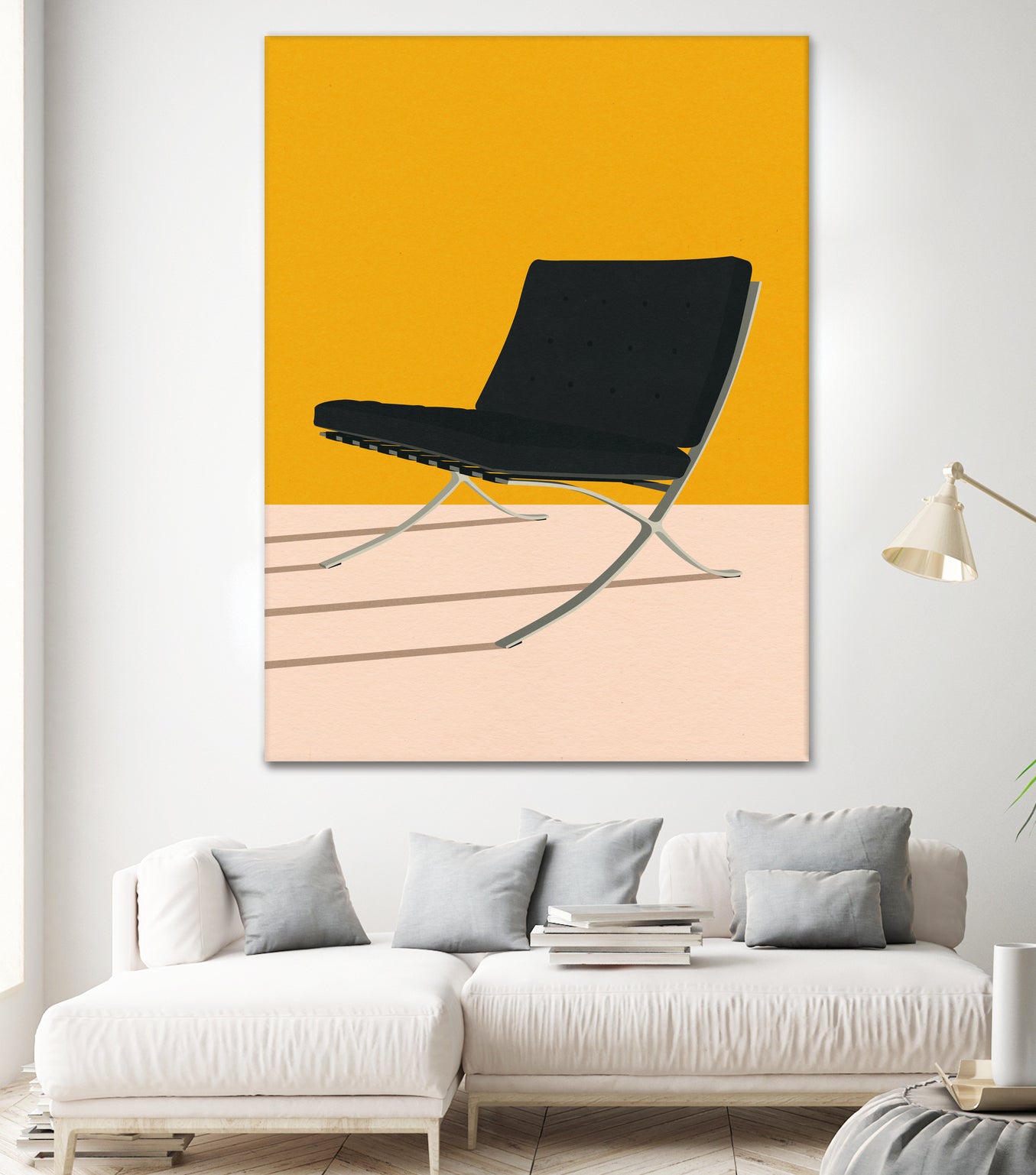 Authentic Barcelona Chair by Mies van der Rohe - Premium Leather Lounge Chair for Modern Living Room, Office & Luxury Spaces