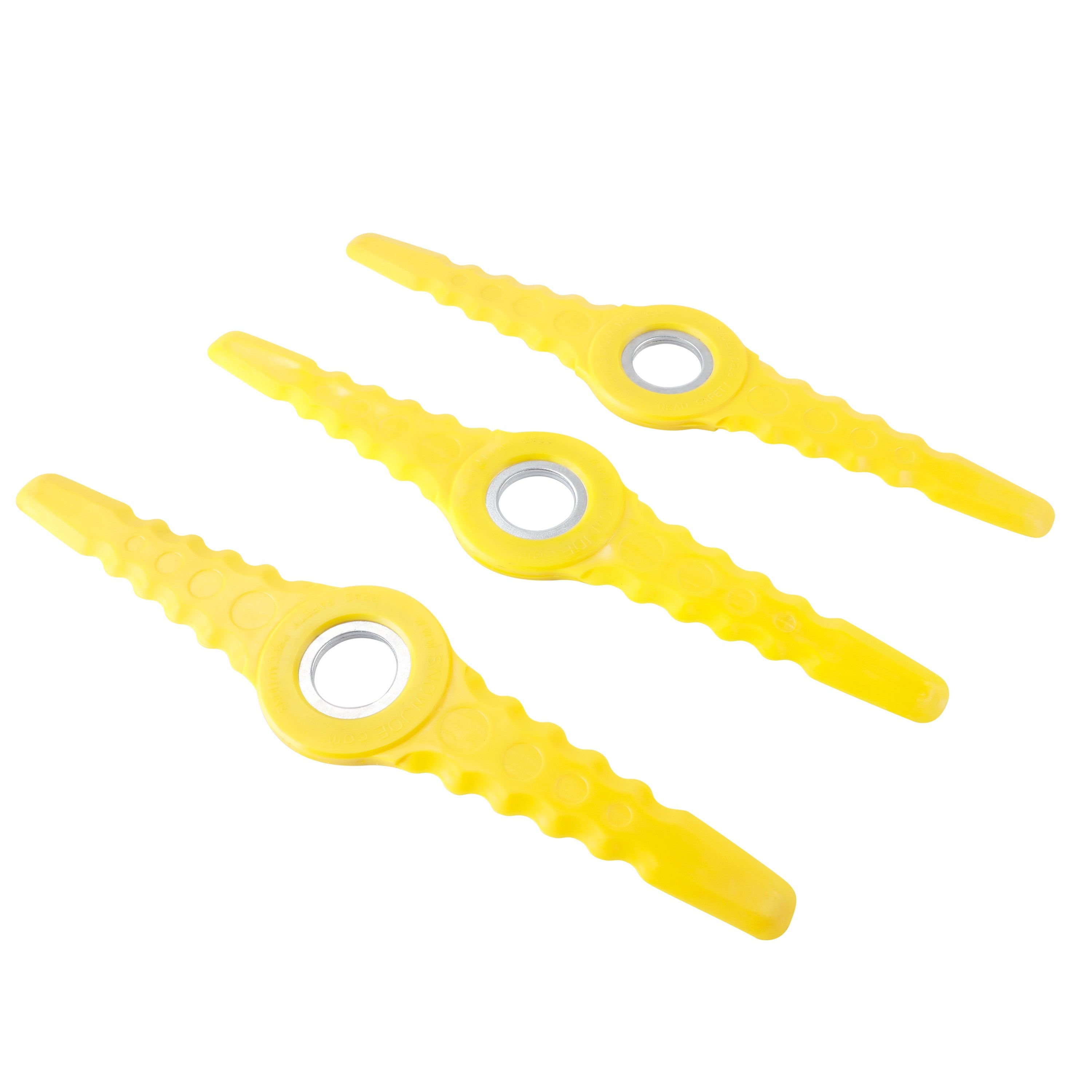 Sun Joe SB601RB 3PK Replacement Trimmer Blade 3 Pack - Compatible with SB600E, SB601E, SB602E String Trimmers - Perfect for Lawn Care and Garden Maintenance
