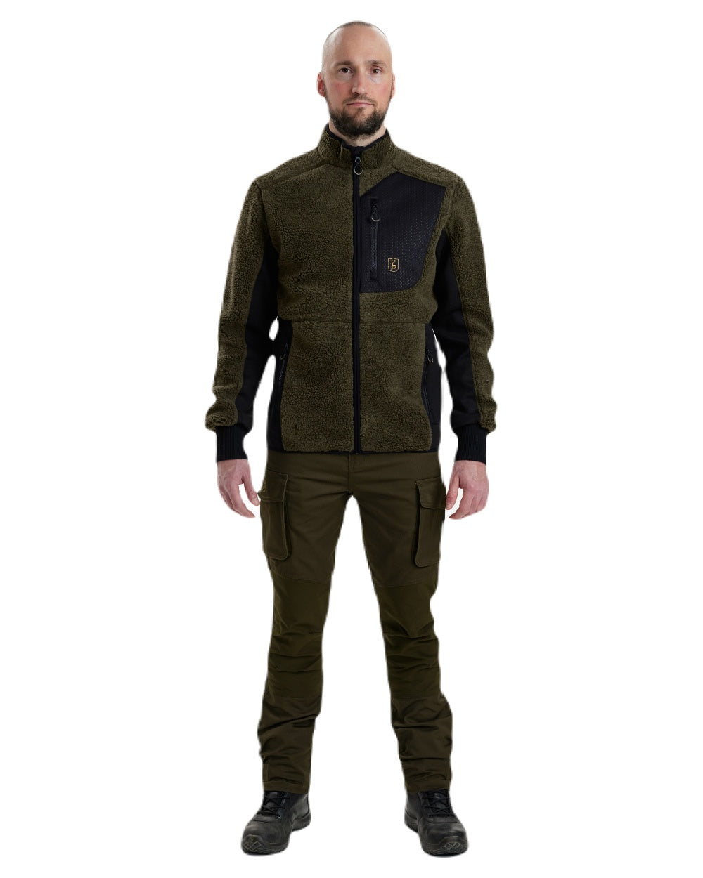 Deerhunter Rogaland Fiber Pile Jacket - Warm Insulated Hunting Jacket for Men - Perfect for Outdoor Adventures, Camping & Cold Weather Activities