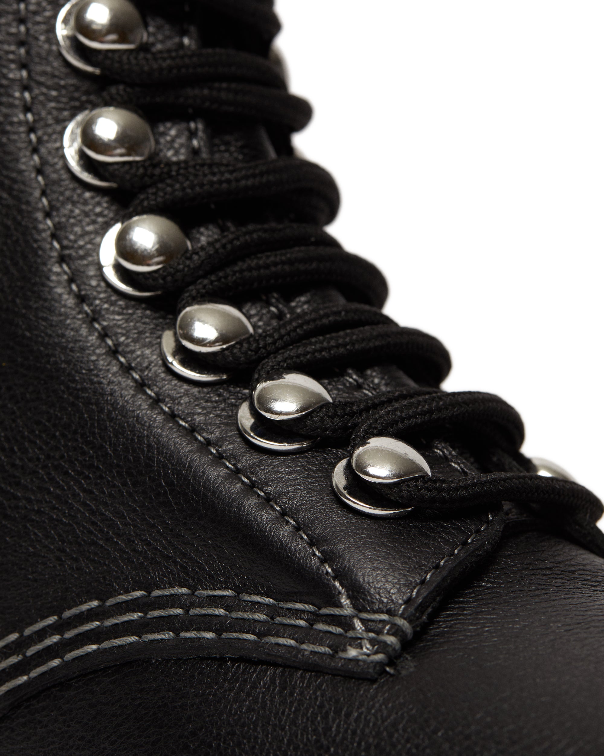 Dr. Martens 1460 Pascal HDW Black Virginia Leather Boots for Men & Women - Classic 8-Eye Combat Boots for Everyday Wear, Work & Outdoor Adventures