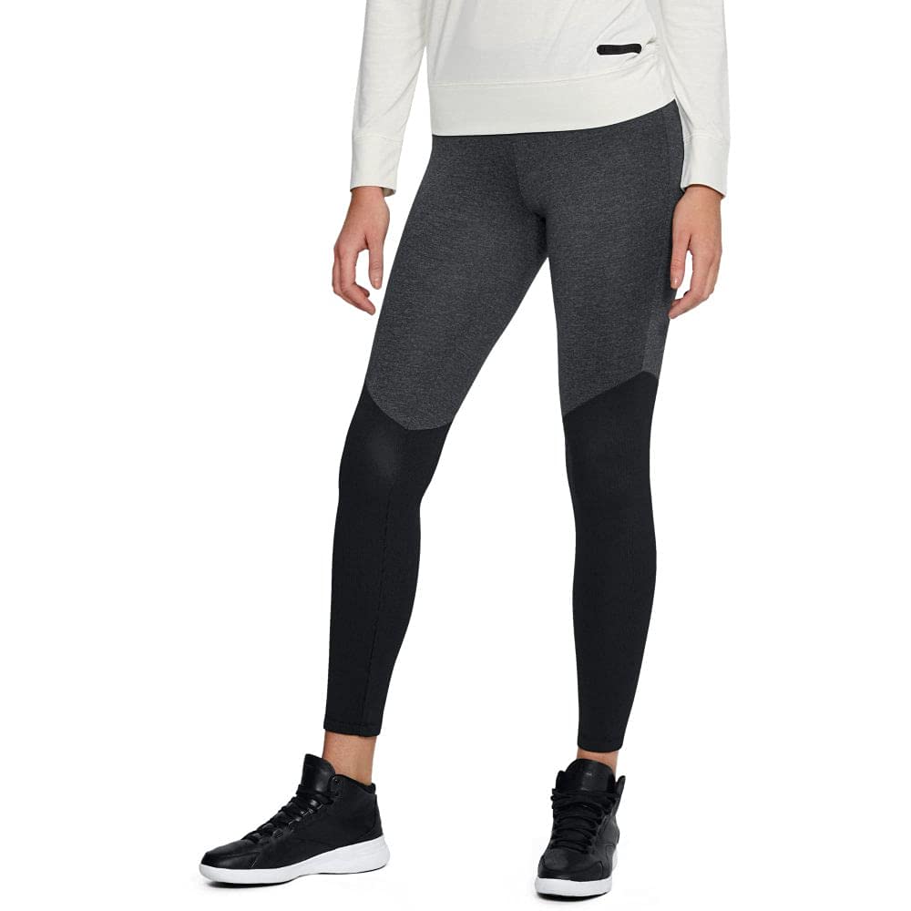 Under Armour UA Unstoppable Ribbed Sports Bra for Women - High Support Workout Bra, Moisture-Wicking & Breathable - Perfect for Running, Gym & High-Intensity Training (Black)