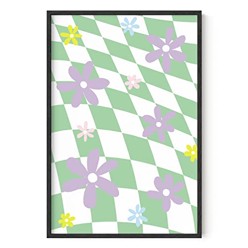 Green Checkerboard