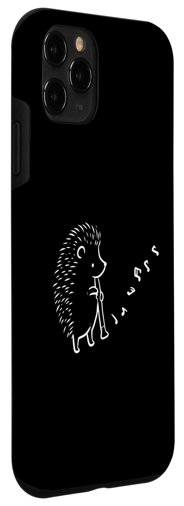 iPhone 11 Pro Hedgehog Case - Cute Hedgehog Design Protective Cover for Pet Lovers | Perfect Gift for Hedgehog Owners & Animal Enthusiasts