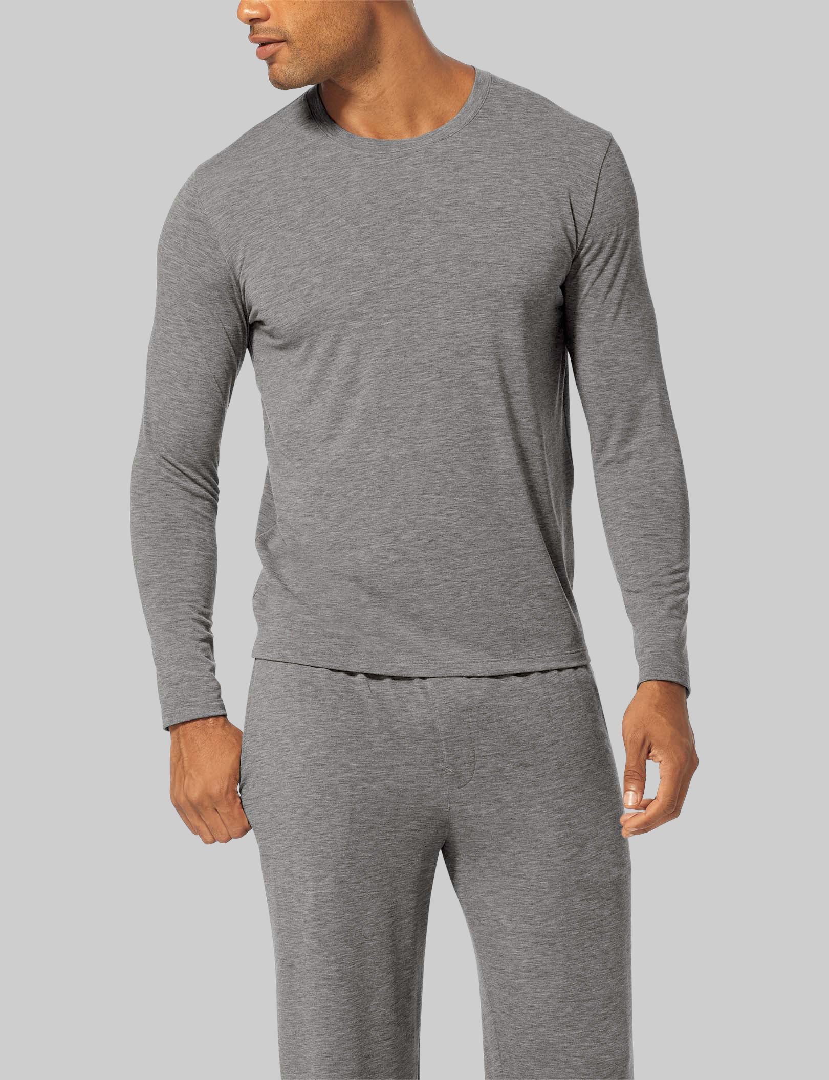 Second Skin Long Sleeve Sleep Tee - Ultra Soft Comfortable Nightwear for Women | Perfect for Lounging, Sleeping & Relaxing at Home