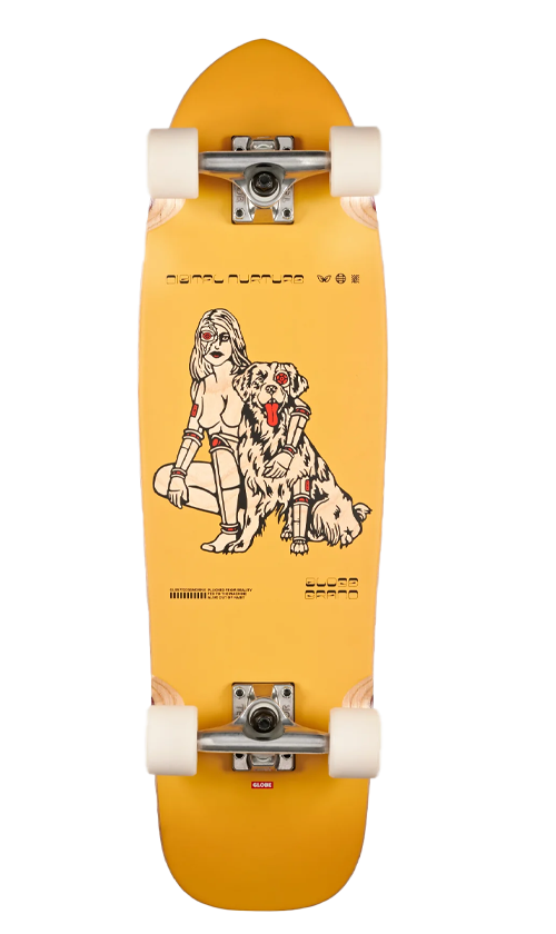 Globe Tracer Neue Cruiser Skateboard 31 Inch - Perfect for Commuting, Cruising & Street Riding | Durable & Smooth Ride for Beginners & Pros