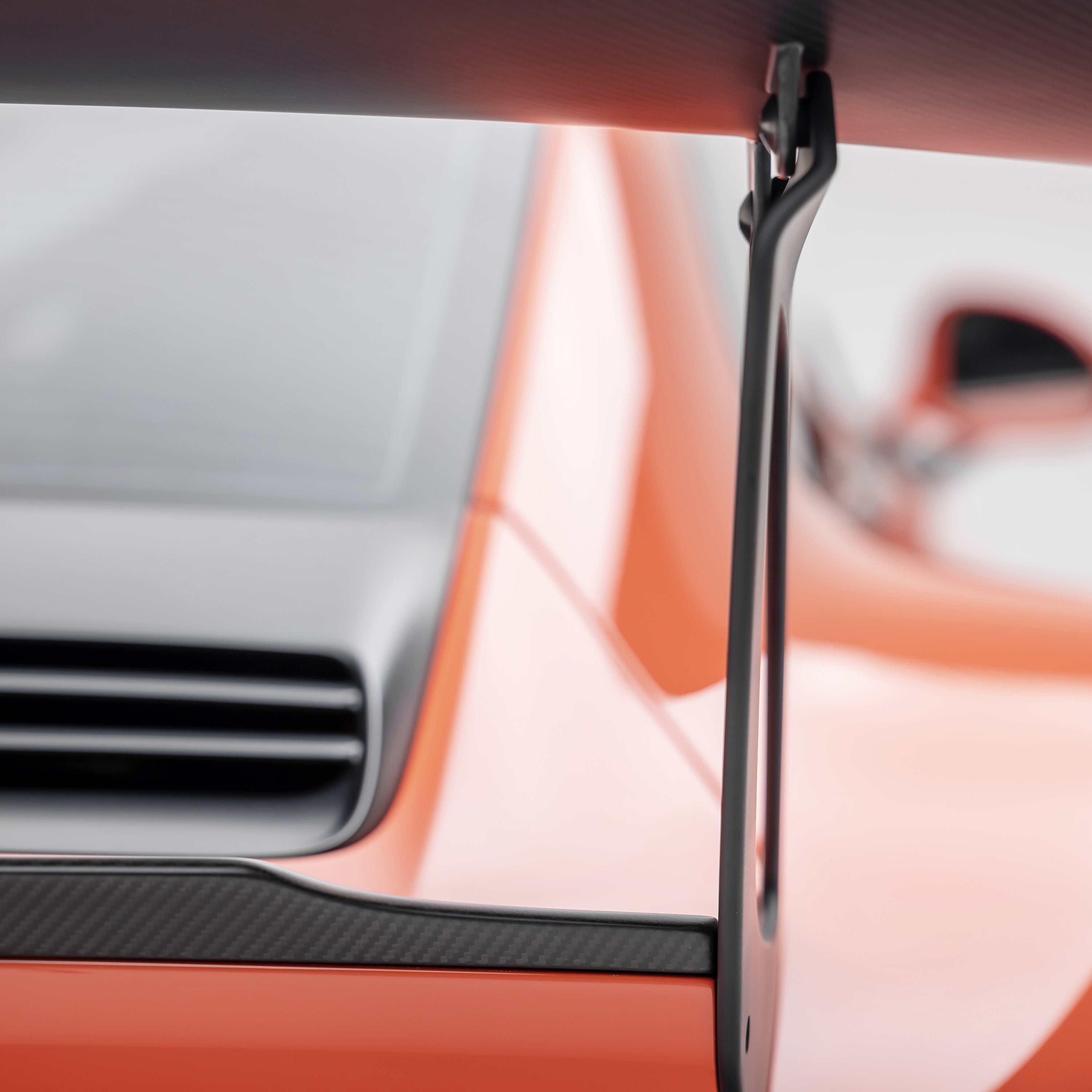 Porsche 991.1 911 GT3RS Extended Wing Risers - High Performance Spoiler Lift Kit for Track Racing & Car Enthusiasts