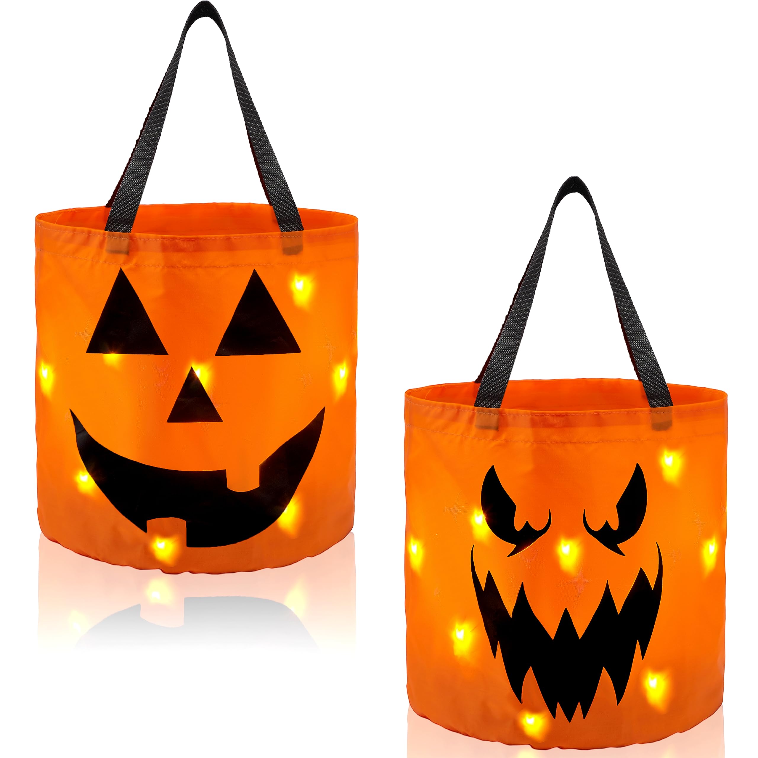 JOYIN 2 Pack Halloween Trick or Treat Bags - 10