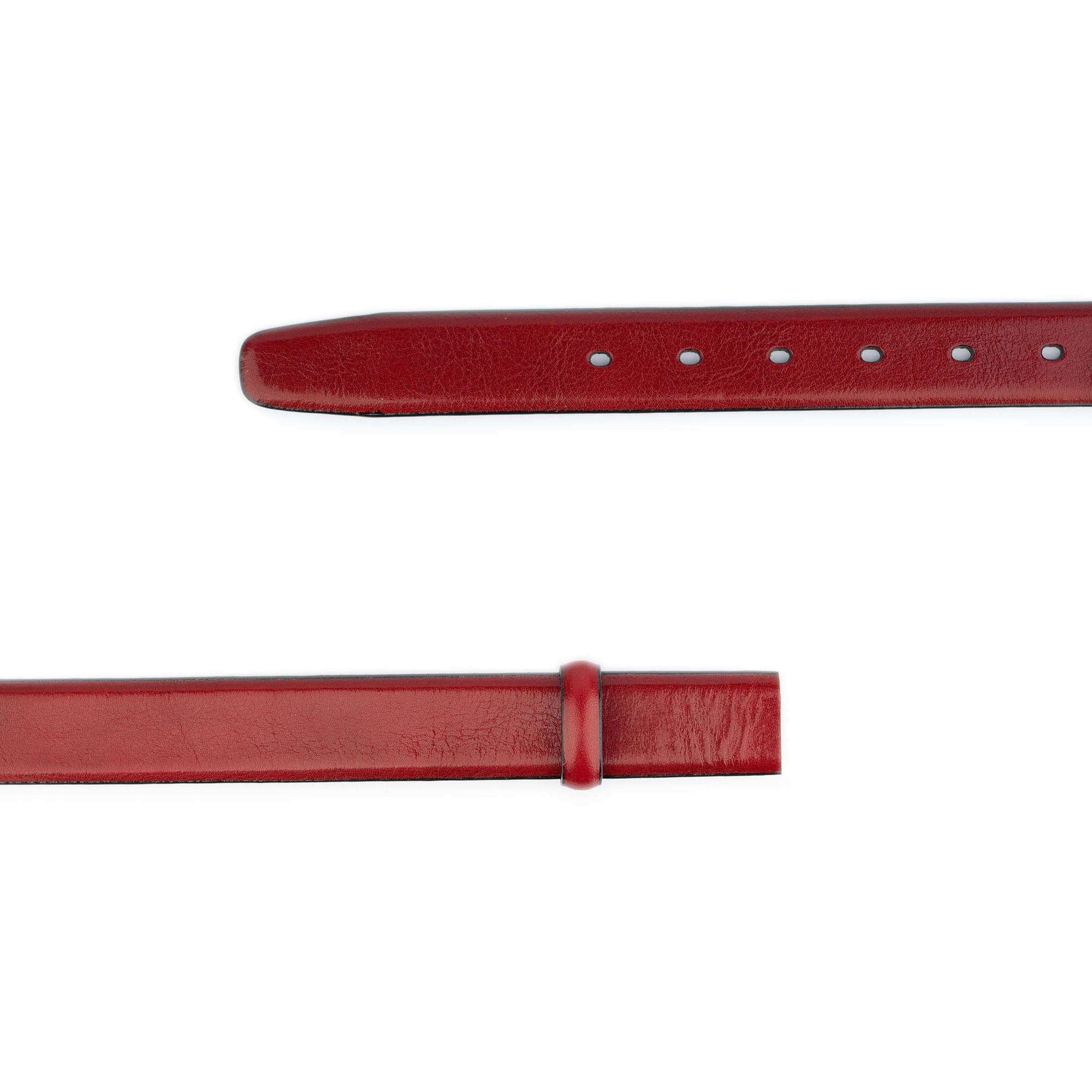 Genuine Burgundy Calfskin Replacement Belt Strap for Ferragamo Buckles - 3.0cm Width - Perfect for Dress Pants, Business Attire & Formal Occasions