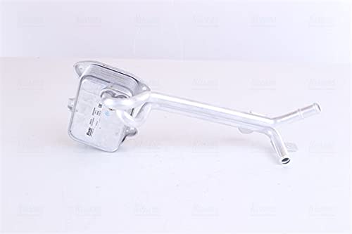 Nissens 90679 Engine Oil Cooler - High Performance Aluminum Oil Cooler for Cars & Trucks - Perfect for Engine Cooling & Protection in Extreme Driving Conditions